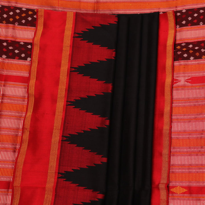 Sambalpuri Handloom Silk Saree - Luxurious Pata