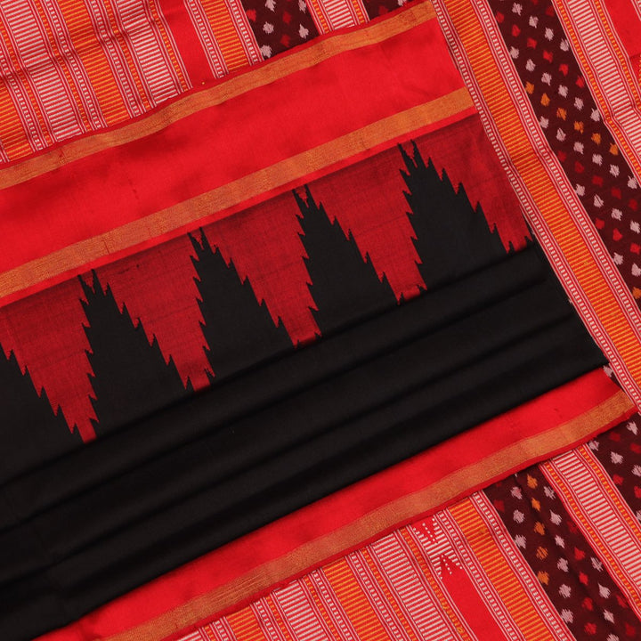 Sambalpuri Handloom Silk Saree - Luxurious Pata