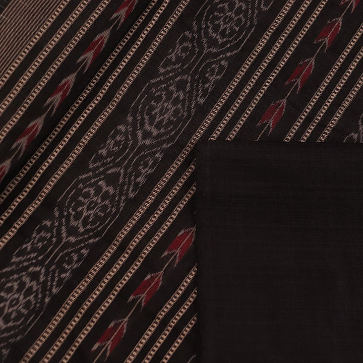 Sambalpuri Handloom Silk Saree - Luxurious Pata