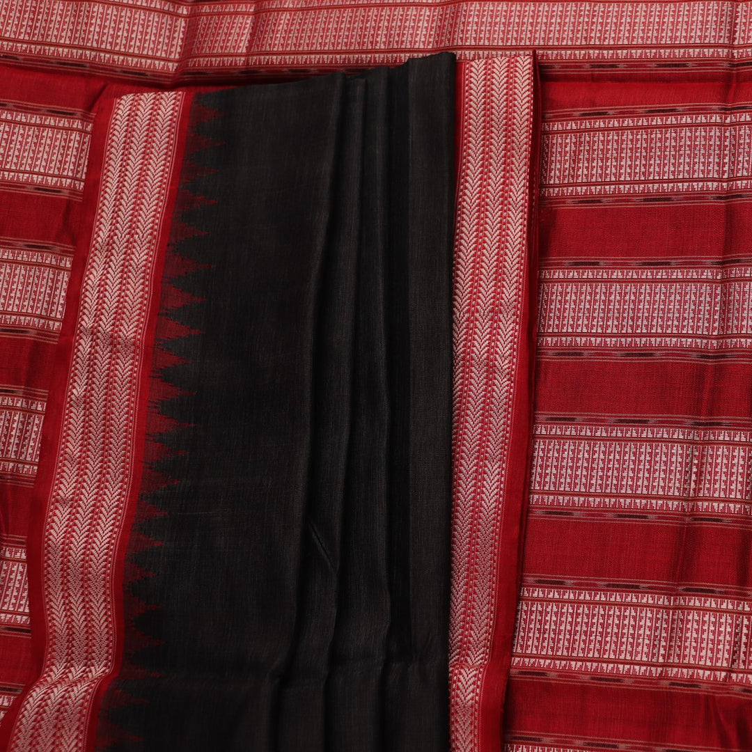 Sambalpuri Handloom Silk Saree - Luxurious Pata