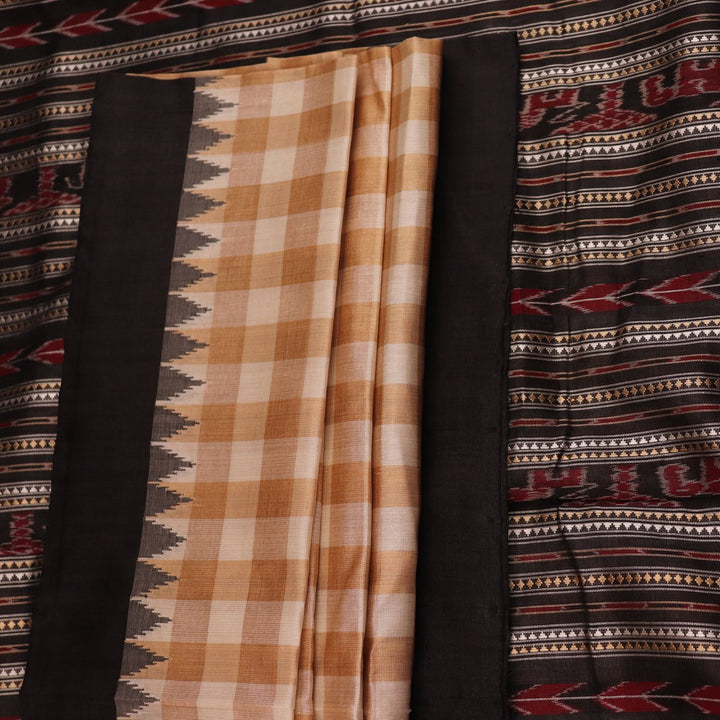 Sambalpuri Handloom Silk Saree - Luxurious Pata