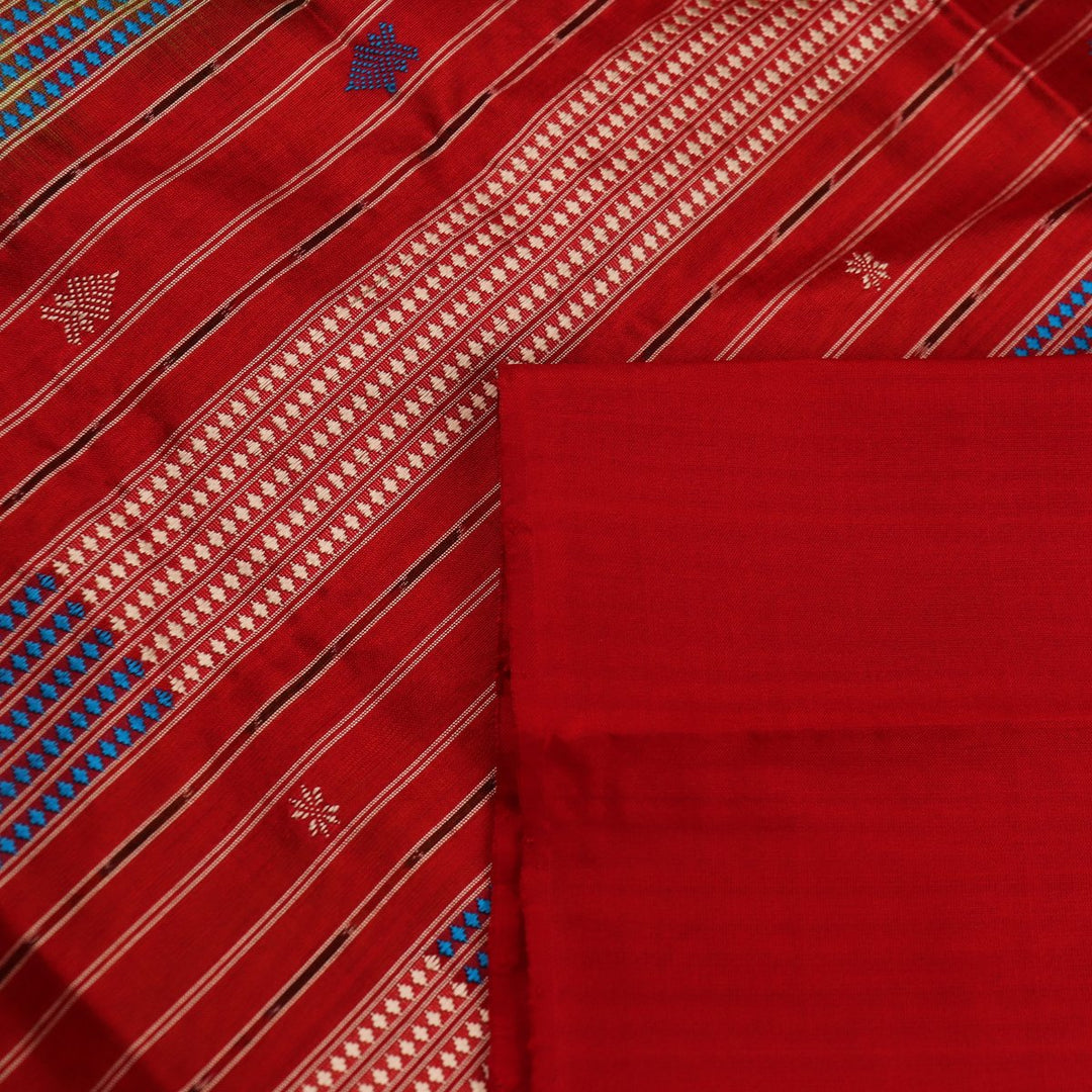 Sambalpuri Handloom Silk Saree - Luxurious Pata