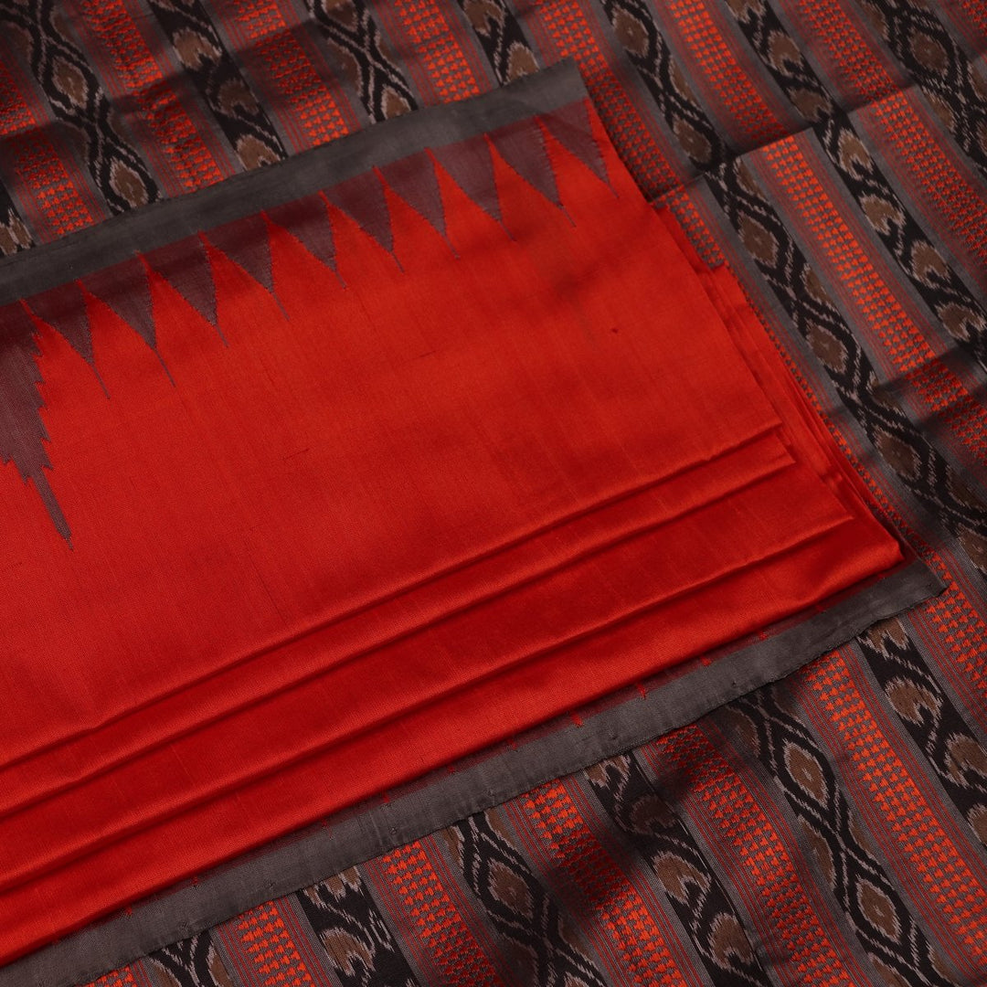 Sambalpuri Handloom Silk Saree - Luxurious Pata