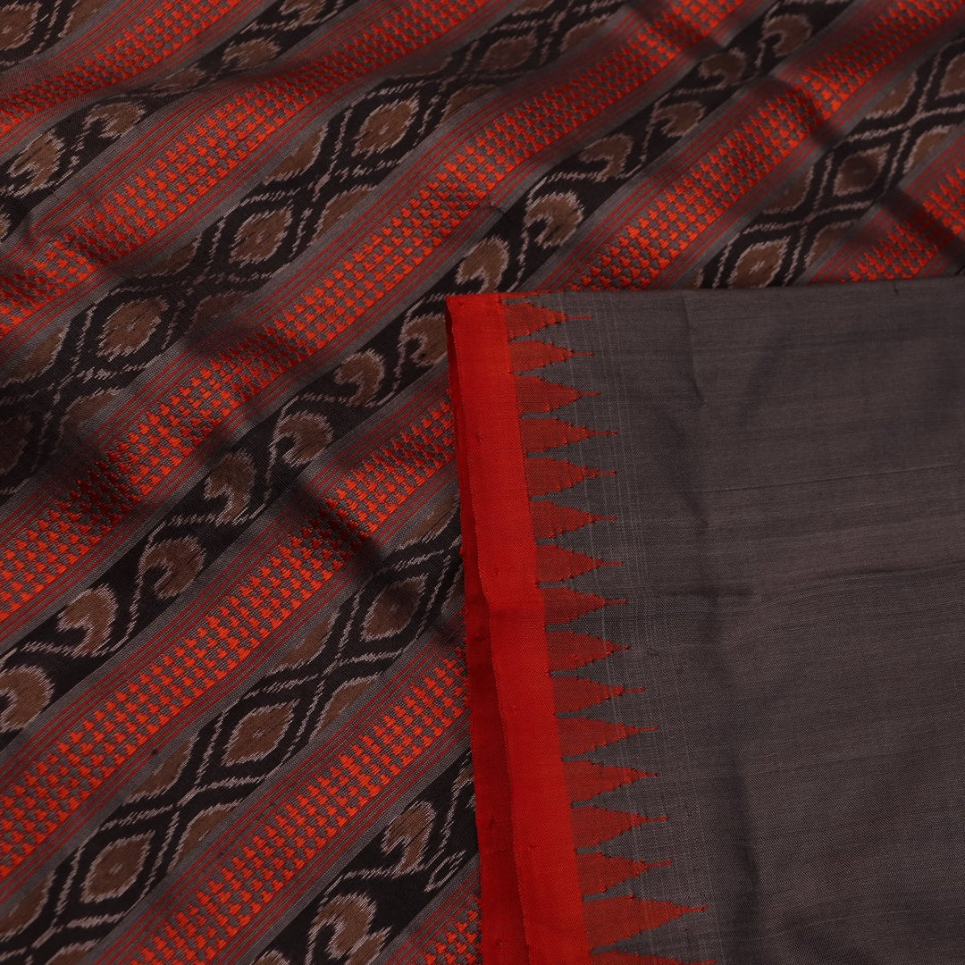 Sambalpuri Handloom Silk Saree - Luxurious Pata