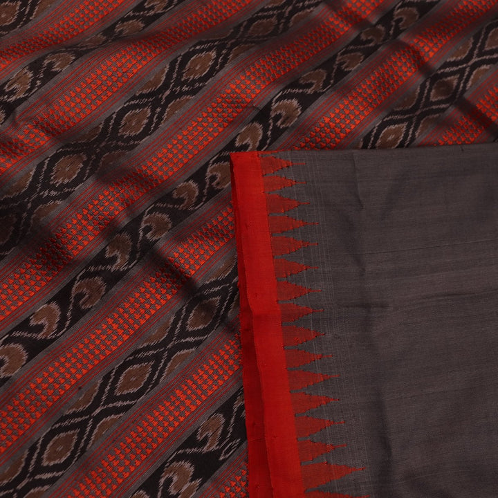 Sambalpuri Handloom Silk Saree - Luxurious Pata