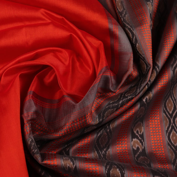 Sambalpuri Handloom Silk Saree - Luxurious Pata