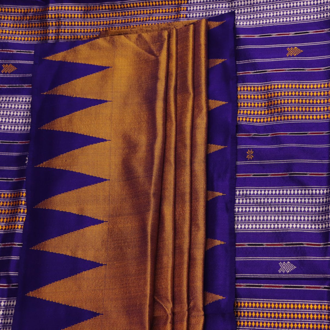 Sambalpuri Handloom Silk Saree - Luxurious Pata