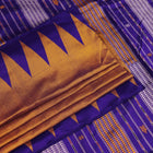 Brown Butta Sambalpuri Silk Saree — view 3