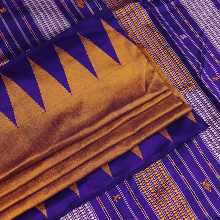 Sambalpuri Handloom Silk Saree - Luxurious Pata