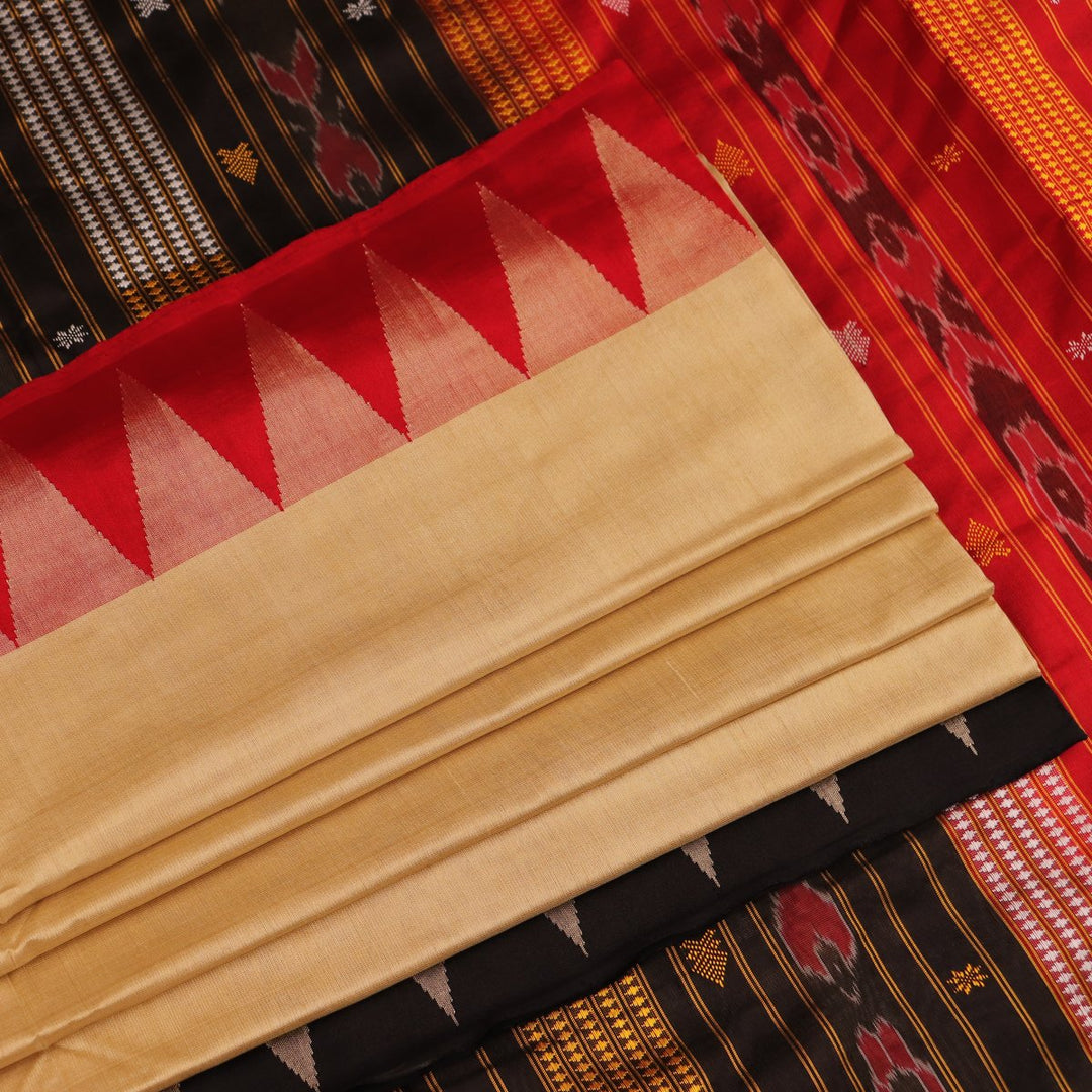 Sambalpuri Handloom Silk Saree - Luxurious Pata