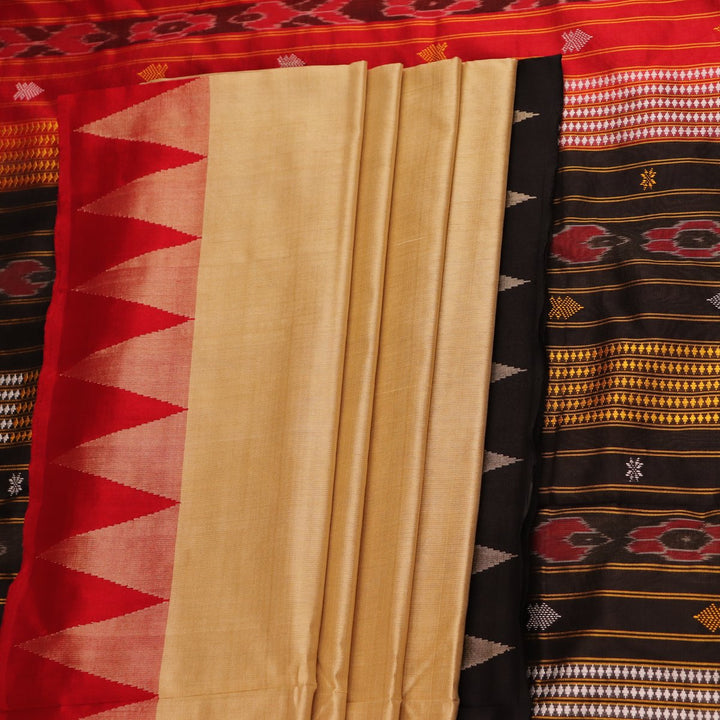 Sambalpuri Handloom Silk Saree - Luxurious Pata