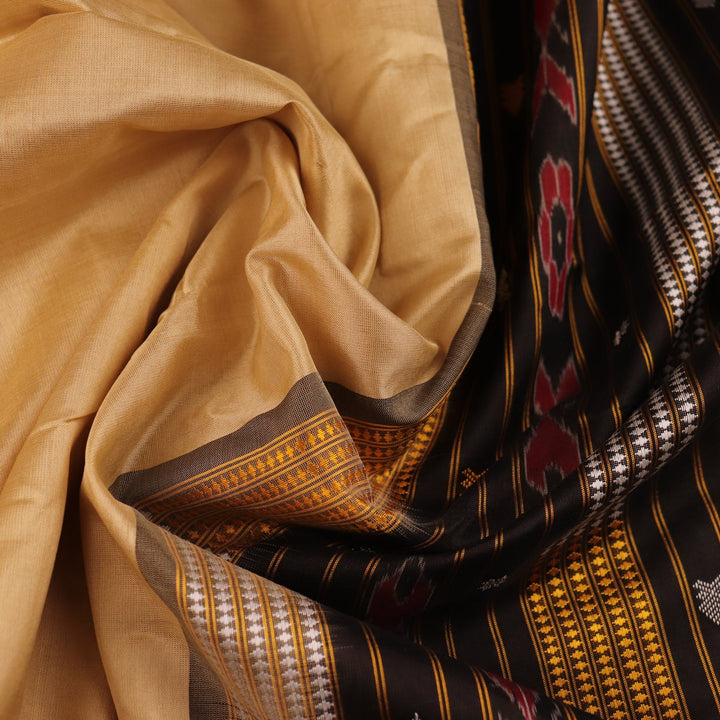 Sambalpuri Handloom Silk Saree - Luxurious Pata