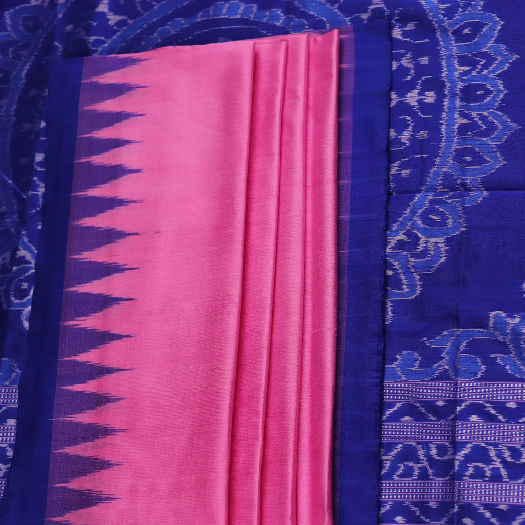 Sambalpuri Handloom Silk Saree - Luxurious Pata