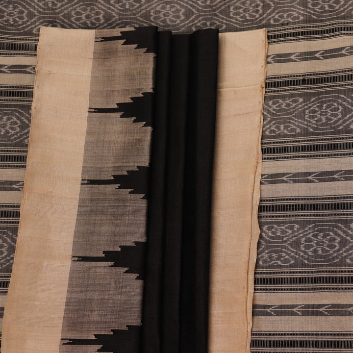 Sambalpuri Handloom Silk Saree - Luxurious Pata