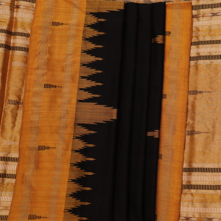 Sambalpuri Handloom Silk Saree - Luxurious Pata