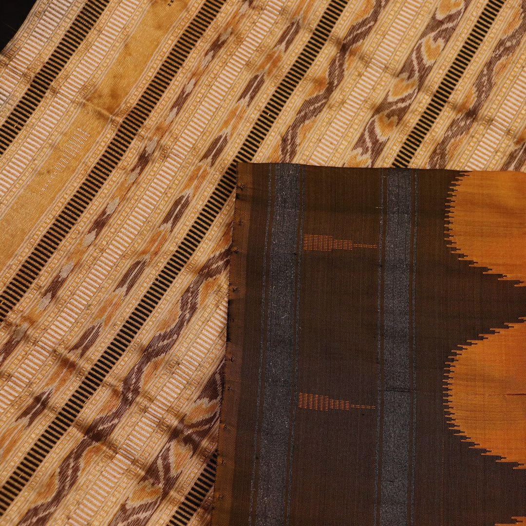 Sambalpuri Handloom Silk Saree - Luxurious Pata