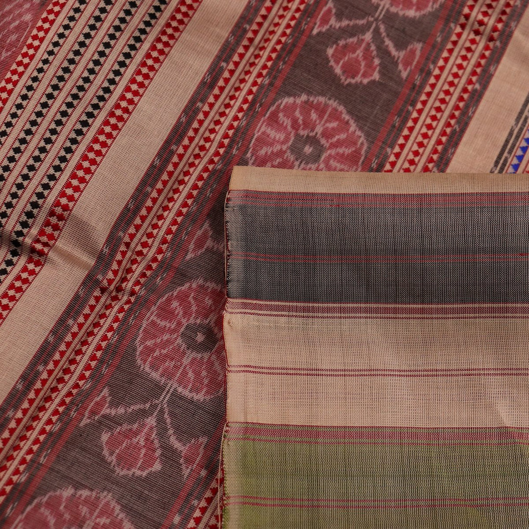 Sambalpuri Handloom Silk Saree - Luxurious Pata