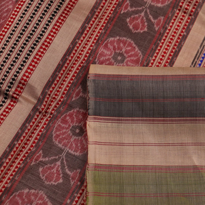 Sambalpuri Handloom Silk Saree - Luxurious Pata