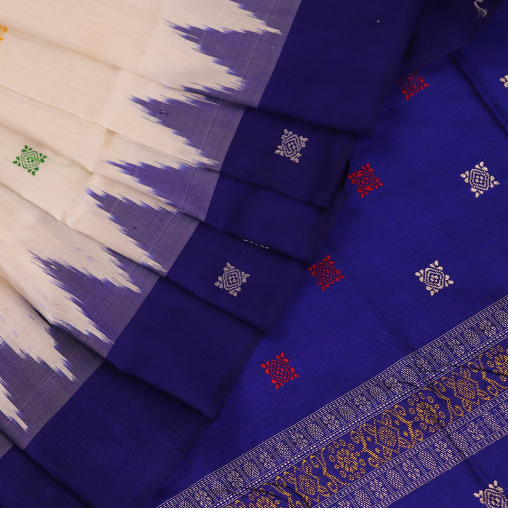 Sambalpuri Handloom Silk Saree - Luxurious Pata