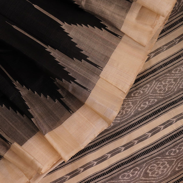 Sambalpuri Handloom Silk Saree - Luxurious Pata