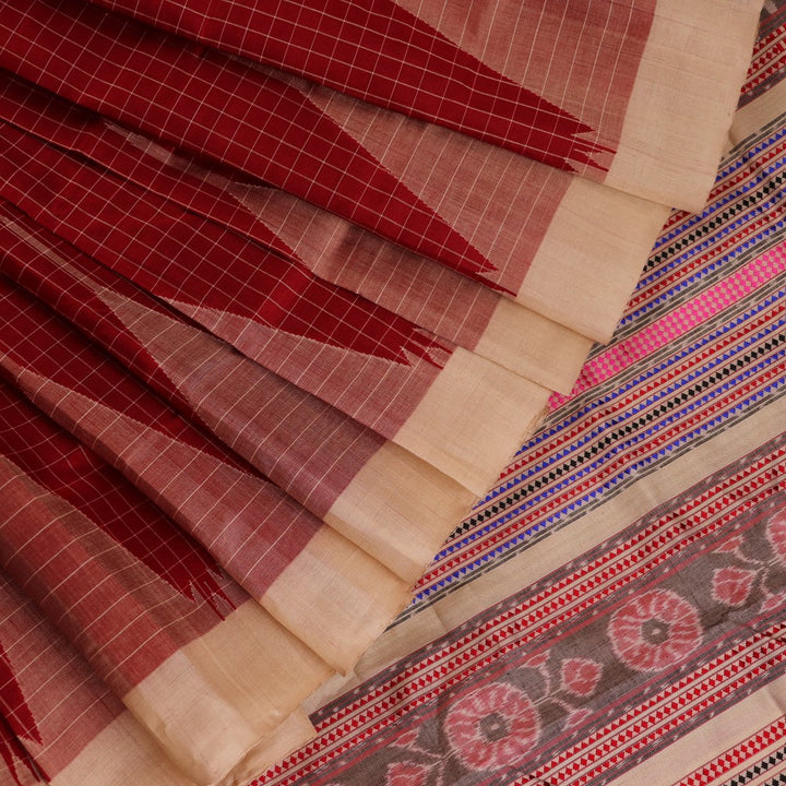 Sambalpuri Handloom Silk Saree - Luxurious Pata