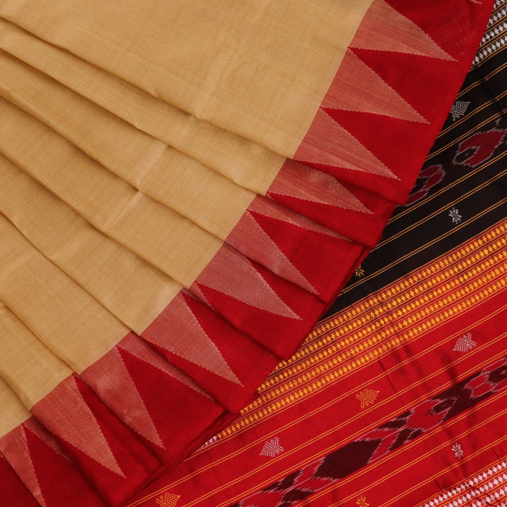 Sambalpuri Handloom Silk Saree - Luxurious Pata