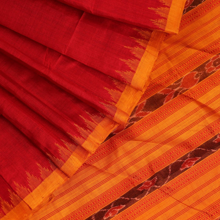 Sambalpuri Handloom Silk Saree - Luxurious Pata