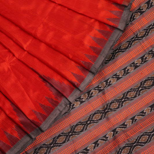 Sambalpuri Handloom Silk Saree - Luxurious Pata