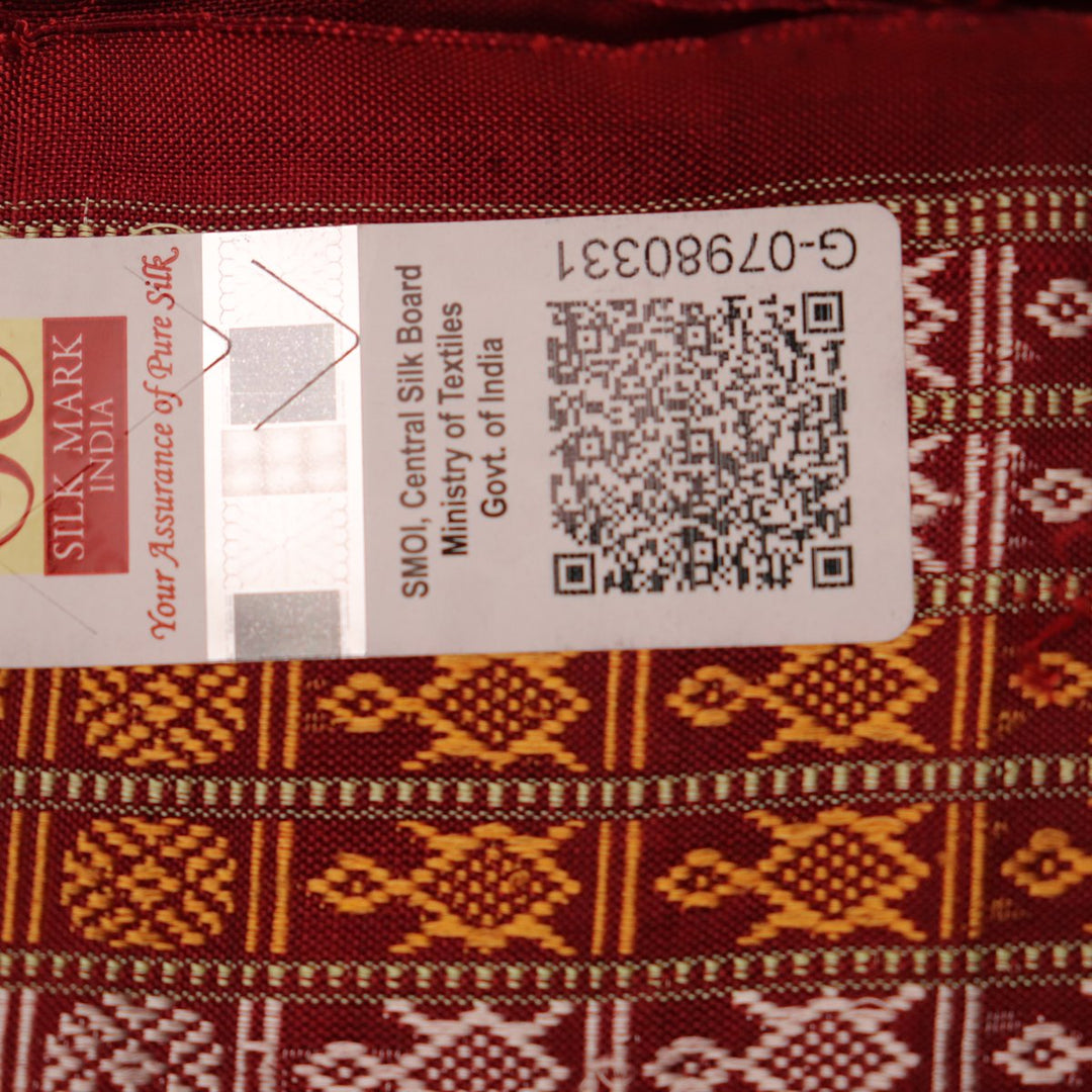 Sambalpuri Handloom Silk Saree - Luxurious Pata