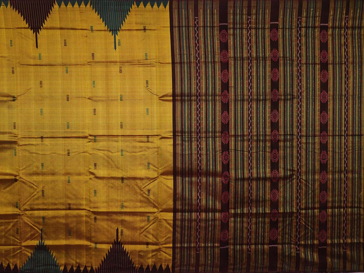 ହ୍ୟାଣ୍ଡଲୁମ୍ ସମ୍ବଲପୁରୀ ଟସର୍ ସାରି |