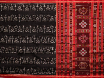 ଖଣ୍ଡୁଆ ରେଶମ ସାରୀ - କଳା |