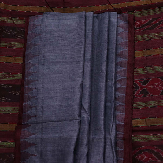ହ୍ୟାଣ୍ଡଲୁମ୍ ସମ୍ବଲପୁରୀ ଟସର୍ ସାରି |