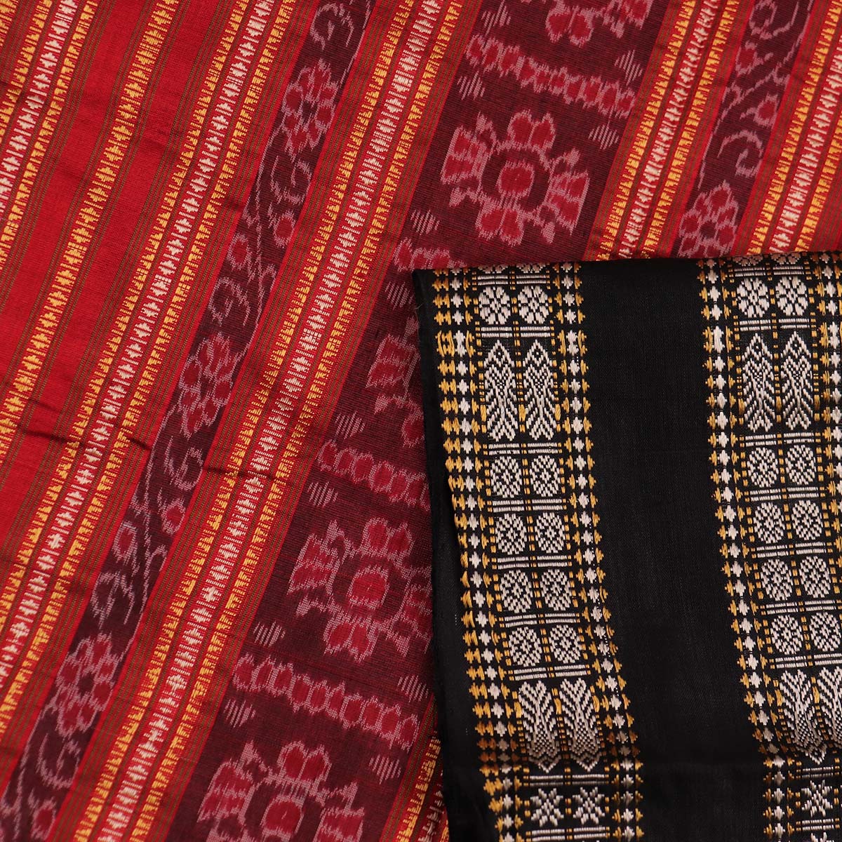 Handloom Sambalpuri Tusser Saree