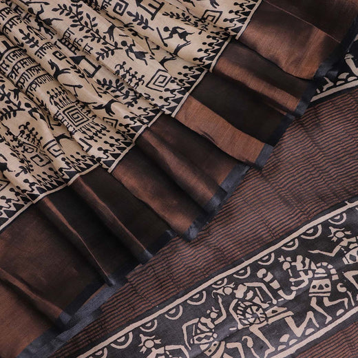 Handloom Sambalpuri Tusser Saree