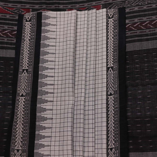 Handloom Sambalpuri Cotton Ikkat  Saree