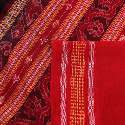 Handloom Sambalpuri Cotton Ikkat  Saree