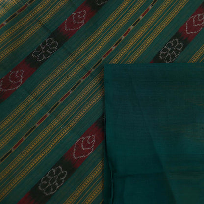 ହ୍ୟାଣ୍ଡଲୁମ୍ ସମ୍ବଲପୁରୀ କଟନ୍ ଇକକେଟ୍ ସାରି |