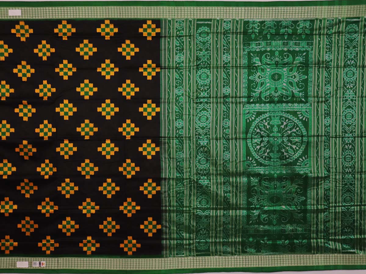 Sambalpuri Handloom Silk Saree - Elegant Pasapalli