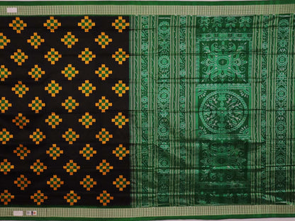 Sambalpuri Handloom Silk Saree - Elegant Pasapalli