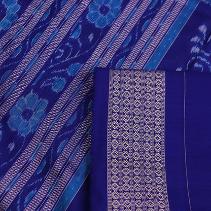 ସମ୍ବଲପୁରୀ ହ୍ୟାଣ୍ଡଲୁମ୍ ରେଶମ ସାରୀ - ବିଳାସପୂର୍ଣ୍ଣ ପାଟା |