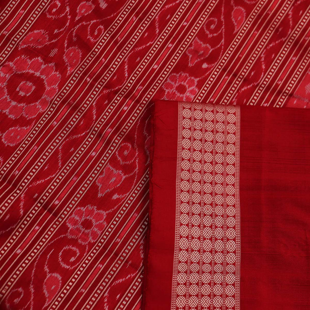 Sambalpuri Handloom Silk Saree - Luxurious Pata