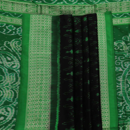 ସମ୍ବଲପୁରୀ ହ୍ୟାଣ୍ଡଲୁମ୍ ରେଶମ ସାରୀ - ବିଳାସପୂର୍ଣ୍ଣ ପାଟା |