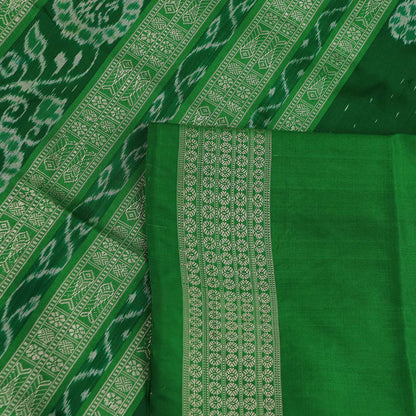 ସମ୍ବଲପୁରୀ ହ୍ୟାଣ୍ଡଲୁମ୍ ରେଶମ ସାରୀ - ବିଳାସପୂର୍ଣ୍ଣ ପାଟା |