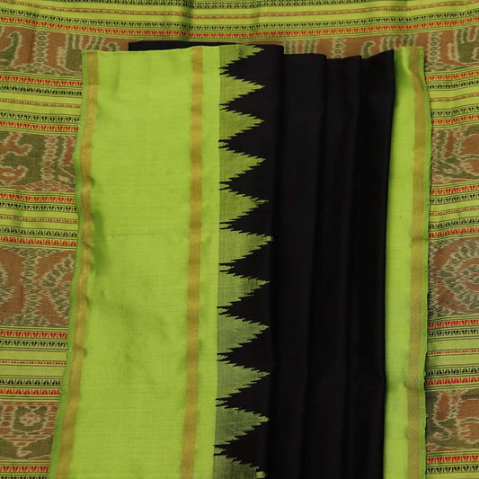 Sambalpuri Handloom Silk Saree - Luxurious Pata