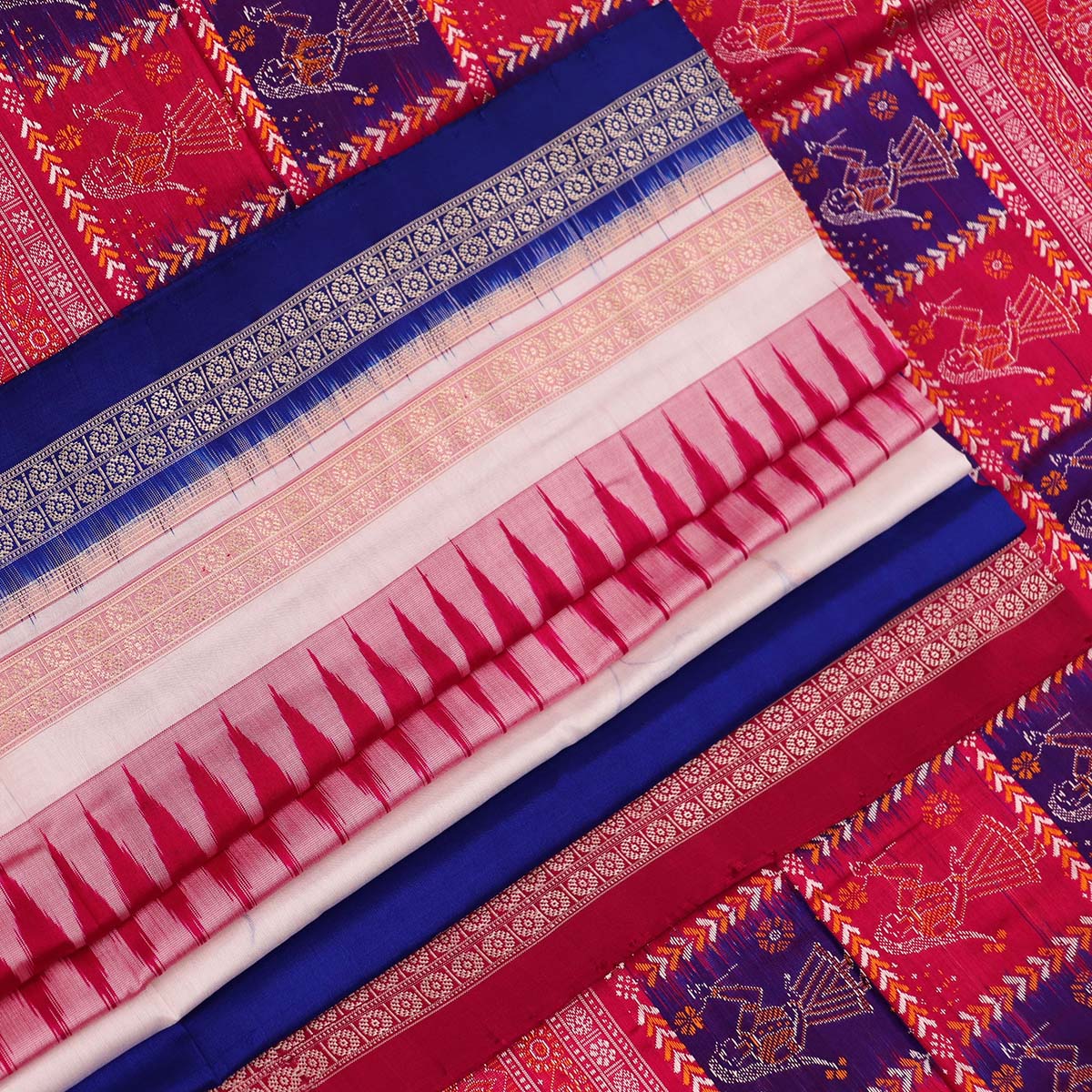 Handloom Silk Bomkai Saree