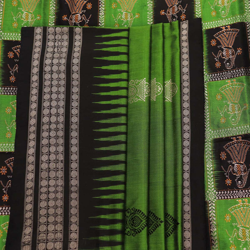 Bomkai weave detail