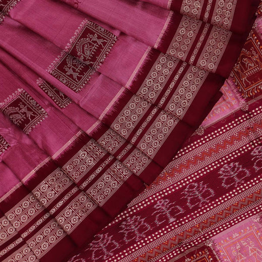 ହ୍ୟାଣ୍ଡଲୁମ୍ ରେଶମ ବମ୍କାଇ ସାରି |