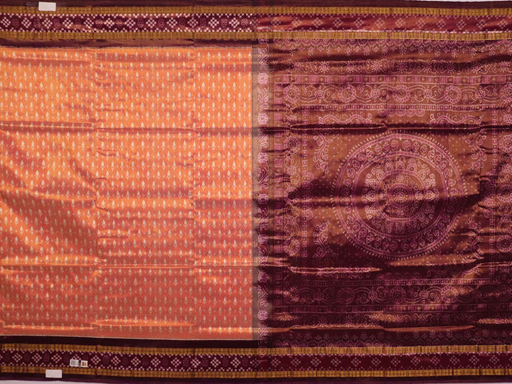 Handloom Sambalpuri Tissue Silk Saree