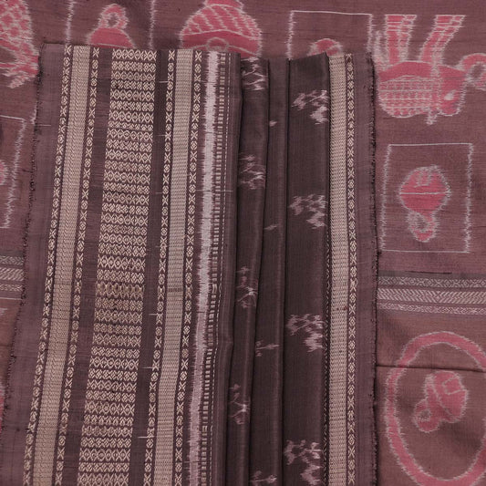 Sambalpuri Handloom Silk Saree - Luxurious Pata