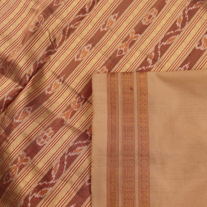 Handloom Sambalpuri Tissue Silk Saree